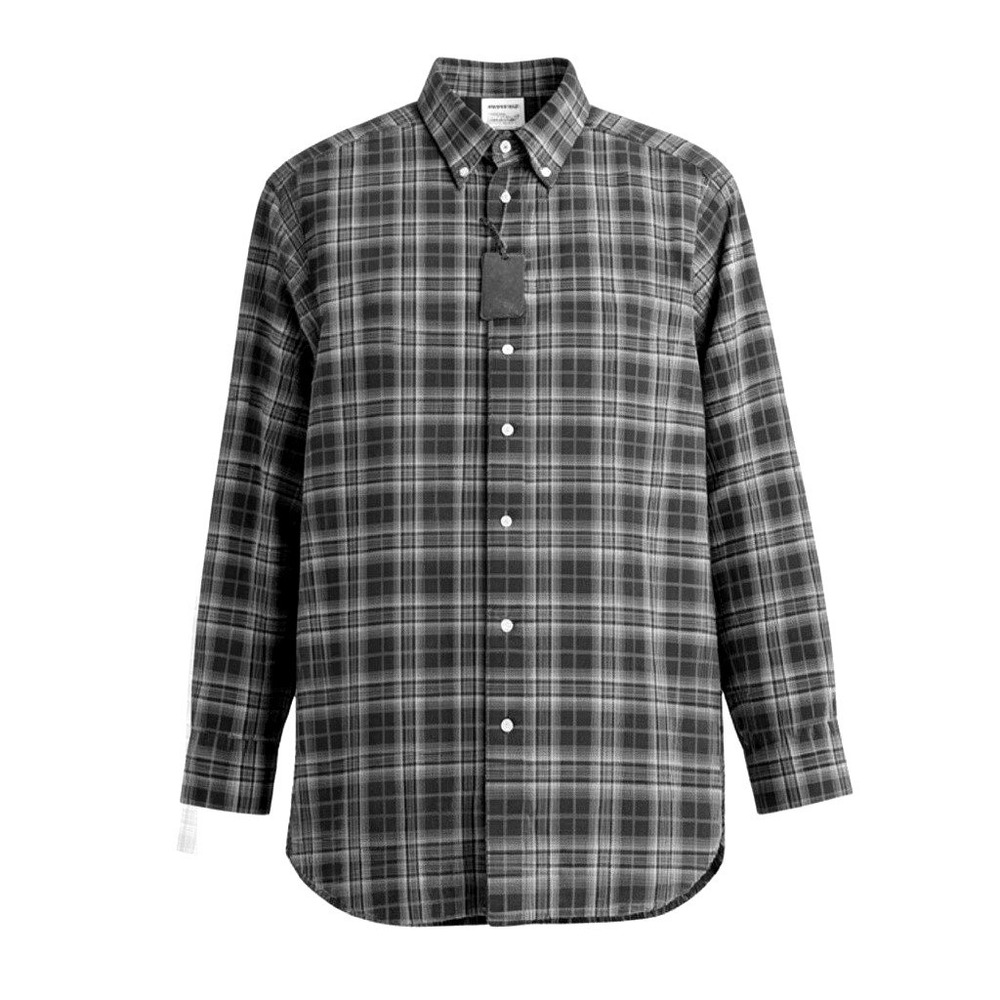 Cremieux Big Man Plaid Button Down Shirt Mens 3XB Green Preppy Casual Cotton